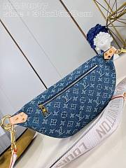 Louis Vuitton M46837 Denim Monogram Bumbag - 38x16x8cm - 4