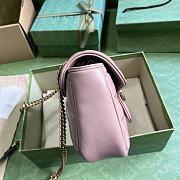 Gucci Marmont GG Mini Pink Bag 26cm - 5