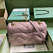 Gucci Marmont GG Mini Pink Bag 26cm - 3