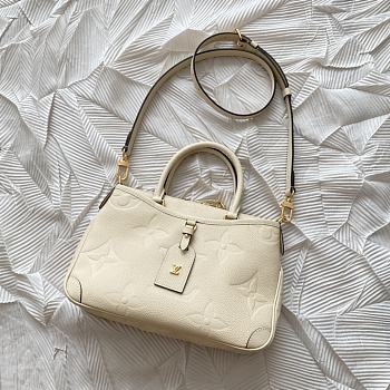 Louis Vuitton Trianon Small White Tote Bag - 28×18×8cm