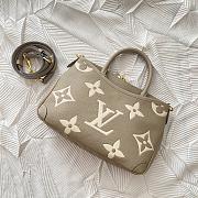 Louis Vuitton Trianon Crème Beige Tote Bag - 28×18×8cm - 2