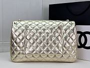 Chanel Large Gold Flap Bag Gold Hardware - 38x27x12cm - 5