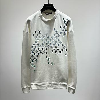 Louis Vuitton Embroidered cotton sweatshirt