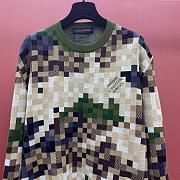 Louis Vuitton Mosaic Pattern Men's Sweatshirt - 3