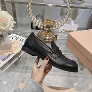 Miumiu Black Oxford Shoes - 4