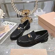 Miumiu Black Oxford Shoes - 3