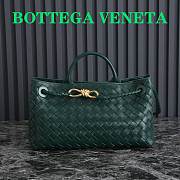 Bottega Veneta Small East West Andiamo Green - 29×18×10cm - 1