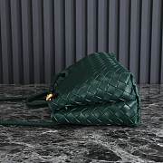 Bottega Veneta Small East West Andiamo Green - 29×18×10cm - 5