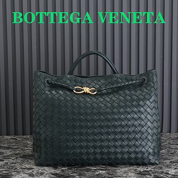 Bottega Veneta Andiamo Large Tote Green - 42×35×18cm