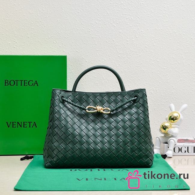 Bottega Veneta Medium Andiamo Green - 32x24x12cm - 1