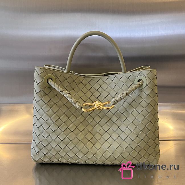 Bottega Veneta Medium Andiamo Travertine - 32.5x24x12cm - 1