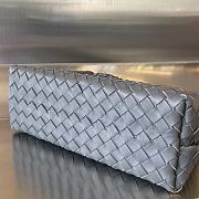 Bottega Veneta Medium Andiamo Grey - 32.5x24x12cm - 5