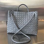 Bottega Veneta Medium Andiamo Grey - 32.5x24x12cm - 4