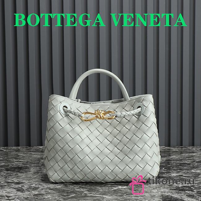 Bottega Veneta Medium Andiamo Agate Grey - 25×22×10.5cm  - 1