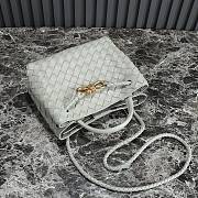 Bottega Veneta Medium Andiamo Agate Grey - 25×22×10.5cm  - 2