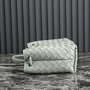 Bottega Veneta Medium Andiamo Agate Grey - 25×22×10.5cm  - 3