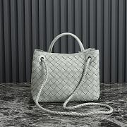 Bottega Veneta Medium Andiamo Agate Grey - 25×22×10.5cm  - 4