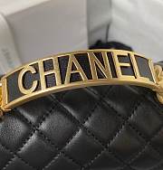 Chanel Boy Foldable Bag With Handle 20cm - 3