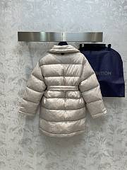 Louis Vuitton Puffer White Coat - 5