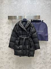 Louis Vuitton Puffer Black Coat - 1