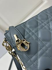 Miss Dior Blue Midi Mini Bag - 23x13x5cm - 4