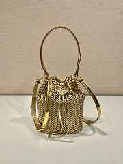  Prada Crystal Bucket Bag - 16x21x10cm - 1