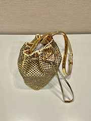  Prada Crystal Bucket Bag - 16x21x10cm - 4