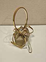  Prada Crystal Bucket Bag - 16x21x10cm - 3