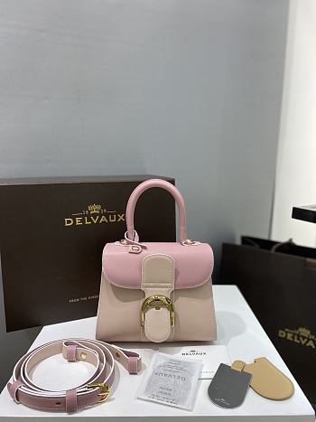 Delvaux Brillant Mini Pink Bag 20cm