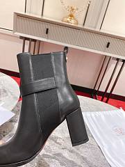 CL Logo-embellished Leather Chelsea Boots - 4