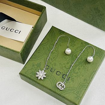 Gucci Long Silver 925 Earrings