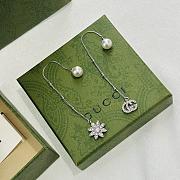 Gucci Long Silver 925 Earrings - 2