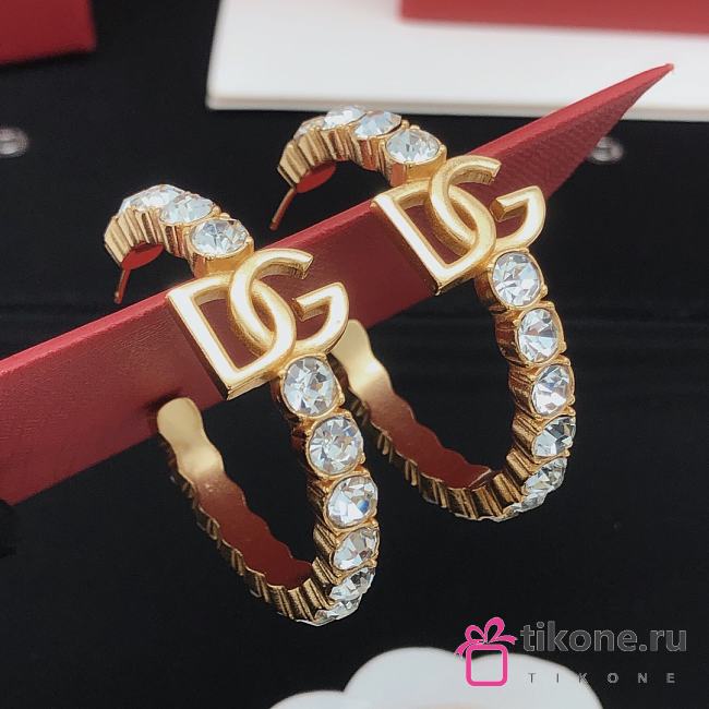 ValentinoxDG C-Gold Earrings - 1