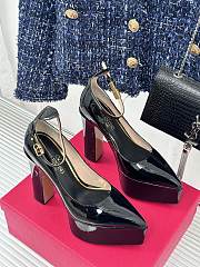 Valenino Black Platforms High Heels - 3