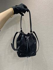 Prada Crystal Bucket Bag - 21x16x10cm - 5