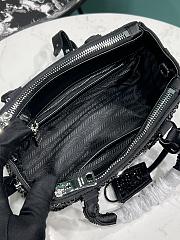 Prada Black Crystal Bag - 20x14.5x9cm  - 4