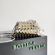 Bottega Veneta Mini Pouch Gold&Silver - 22x12x7cm - 1