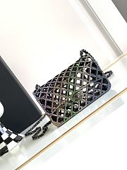 Chanel Mini Evenning Bag Strass & Black Metal - 13.5×8.5×4.2cm - 1