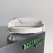 Bottega Veneta White Mini Rectangle Bag - 20×13×9.5cm - 5