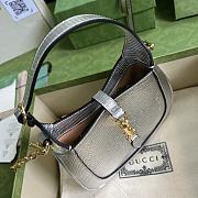 Gucci Jackie Mini Silver Handbag - 19x13x13cm - 3