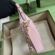 Gucci Jackie 1961 Mini Crystal bag Pink - 19x13x3cm - 5