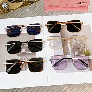 Miumiu Gold-rimmed Sunglasses  - 2