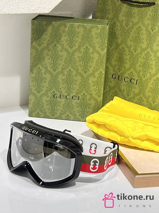 Gucci Eyewear Black Ski Mask - 1