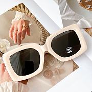 Chanel White Sunglasses - 1