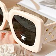 Chanel White Sunglasses - 4