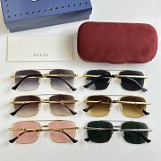 Gucci Gold-rimmed Sunglasses - 2