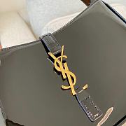 YSL Le 5 à 7 Hobo Bag In Black - 25x14x6cm - 5