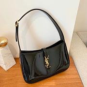 YSL Le 5 à 7 Hobo Bag In Black - 25x14x6cm - 3