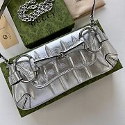 Gucci Horsebit Chain Silver - 27x11.5x5cm - 1