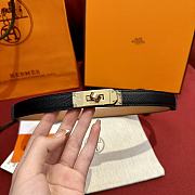 Hermes Kelly Black 18k Belt - 4